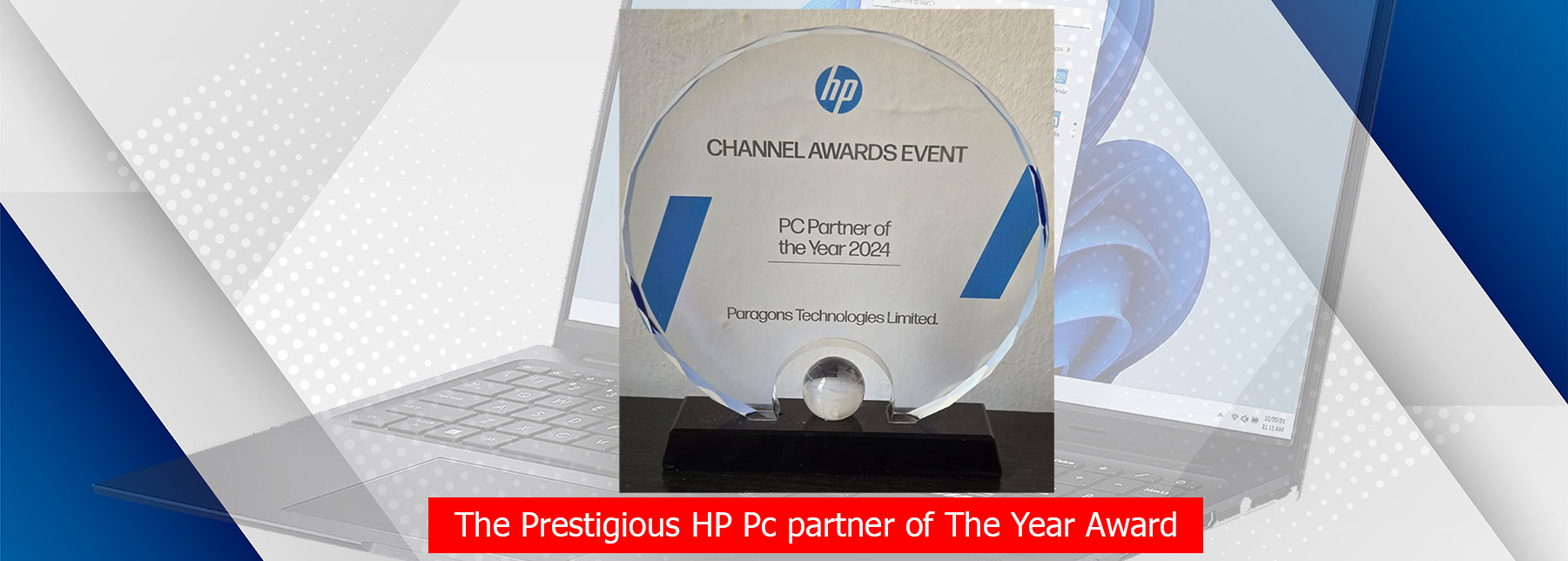 Paragon tech ltd award plague